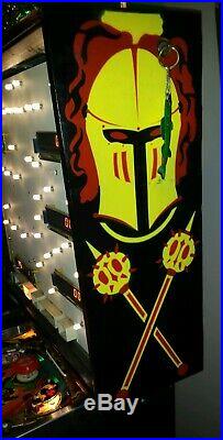 Black Knight Pinball Machine Williams 1980 Nice Condition