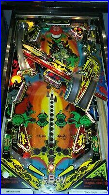 Black Knight Pinball Machine Williams 1980 Nice Condition