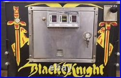 Black Knight Pinball Machine (Williams) 1980 Restored