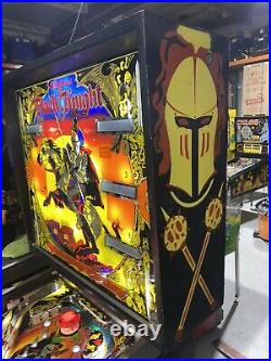 Black Knight Pinball Machine Williams Arcade LEDs Free Ship
