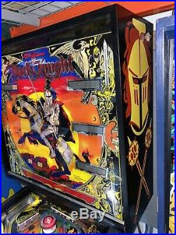 Black Knight Pinball Machine Williams Coin Op 1980 Nice Condition Free Ship