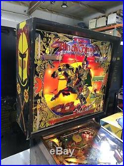 Black Knight Pinball Machine Williams Coin Op Arcade 1980 Free Shipping