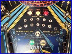 Black Pyramid by Bally Midway Pinball Machine