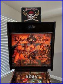 Black Rose Pinball Machine By Bally! Great Shape And Ready For Years Of Fun