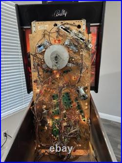 Black Rose Pinball Machine By Bally! Great Shape And Ready For Years Of Fun