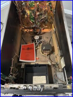 Black Rose Pinball Machine By Bally! Great Shape And Ready For Years Of Fun