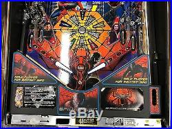 Black Spider Man Special Edition pinball machine stern HUO