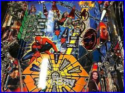 Black Spider Man Special Edition pinball machine stern HUO