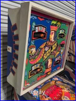 Blackjack Pinball Machine Bally 1978 Orange County Pinballs Free Shipping