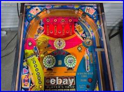 Blackjack Pinball Machine Bally 1978 Orange County Pinballs Free Shipping