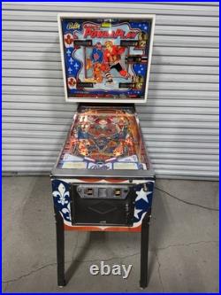 Bobby Orr's Power Play Pinball Machine Bally Orange County Pinballs Free Ship