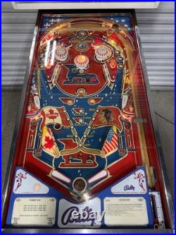 Bobby Orr's Power Play Pinball Machine Bally Orange County Pinballs Free Ship