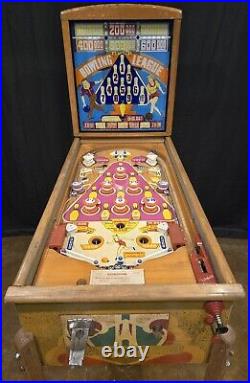 Bowling League Flipperless (Pinball) Machine (Gottlieb) 1947 RESTORED