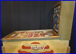 Bowling League Flipperless (Pinball) Machine (Gottlieb) 1947 RESTORED