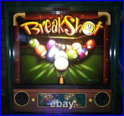 Breakshot Pinball Alternate Translite withSpeaker Panel overlay 2 to Choose from