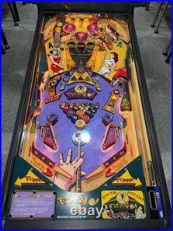 Breakshot Pinball Machine Capcom 1996 Orange County Pinballs Free Ship Billiards