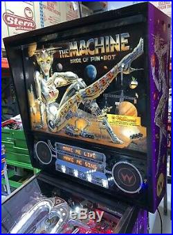 Bride of Pinbot Pinball Machine Williams Coin Op Arcade 1991 LEDS Free Shipping