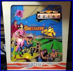 Buccaneer Electro-Mechanical Pinball Machine (Gottlieb) 1976 Restored