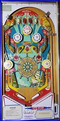 Buccaneer Electro-Mechanical Pinball Machine (Gottlieb) 1976 Restored