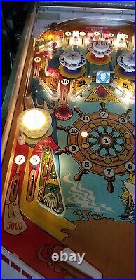 Buccaneer Electro-Mechanical Pinball Machine (Gottlieb) 1976 Restored