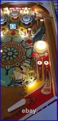 Buccaneer Electro-Mechanical Pinball Machine (Gottlieb) 1976 Restored