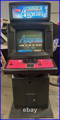 CARRIER AIR WING ARCADE by CAPCOM 1990 (Excellent Condition)