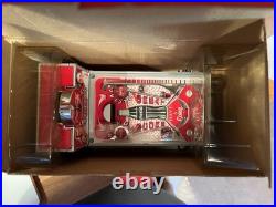 CIB 1998 Coca-Cola Pinball Machine COA Musical Bank Lights Up & Plays
