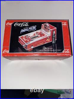 CIB 1998 Coca-Cola Pinball Machine COA Musical Bank Lights Up & Plays