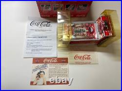 CIB 1998 Coca-Cola Pinball Machine COA Musical Bank Lights Up & Plays