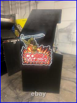 COBRA COMMAND ARCADE MACHINE 1988 Data East (Excellent Condition) RARE