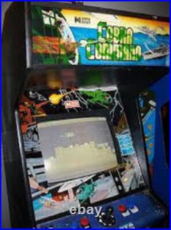COBRA COMMAND ARCADE MACHINE 1988 Data East (Excellent Condition) RARE