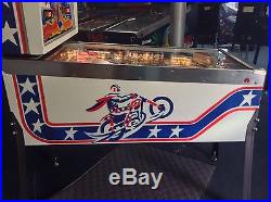 COLLECTOR QUALITY Evel Knievel Pinball Machine by Bally-FREE SHIPPING
