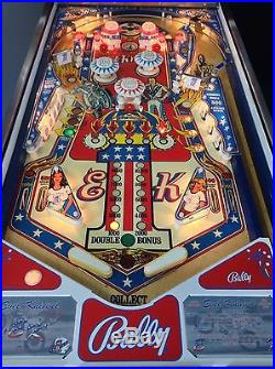 COLLECTOR QUALITY Evel Knievel Pinball Machine by Bally-FREE SHIPPING