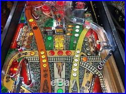 COMET PINBALL MACHINE by WILLIAMS ROLLERCOASTER THEME SHOPPED & LED UPGRADED