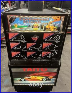 CONTINENTAL CIRCUIT ARCADE MACHINE by TAITO 1989 (Excellent Condition) RARE