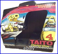 CONTINENTAL CIRCUIT ARCADE MACHINE by TAITO 1989 (Excellent Condition) RARE
