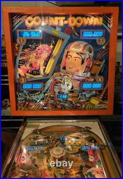 COUNTDOWN Pinball Machine GOTTLIEB 1979 Fully Functional Will DELIVER SEE DESC
