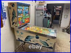 CUTE 1974 Chicago Coin SHOWTIME pinball machine Shopped LED'ed FREE SHIPPING