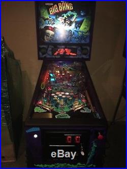 Capcom IPB Big Bang Bar Pinball Machine RARE! #101 HUO