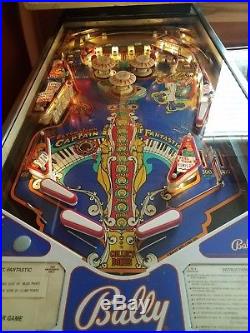 Captain Fantastic Pinball Machine 1970s Works Great