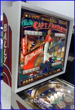 Captain Fantastic Pinball Machine 1976 Bally LEDS Restored Free Shipping