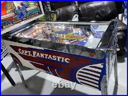 Captain Fantastic Pinball Machine 1976 Bally LEDS Restored Free Shipping