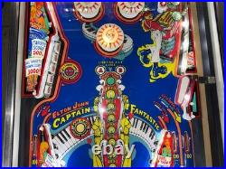 Captain Fantastic Pinball Machine Bally 1976 Orange County Pinballs Free Ship