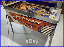 Captain Fantastic Pinball Machine Coin Op Bally 1976 Free Shipping