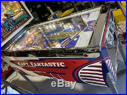 Captain Fantastic Pinball Machine Elton John Bally 1976 Restored Free Shipping
