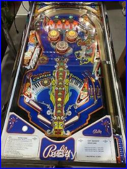 Captain Fantastic Pinball Machine Elton John Bally 1976 Restored Free Shipping