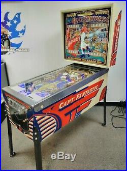 Captain Fantastic pinball machine Elton John