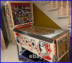 Card whiz pinball machines for sale