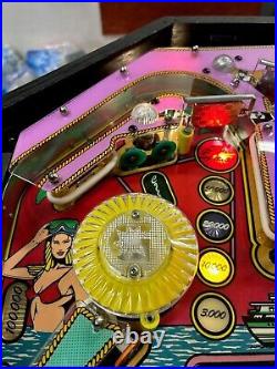 Caribbean Cruise Cocktail Pinball Machine- Excellent Condition & Fully Restored