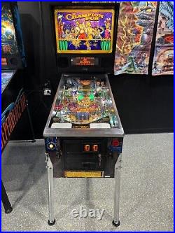 Champion Pub Pinball Machine 1998 LEDS Free Ship Orange County Pinballs